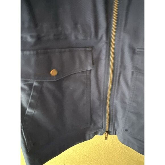 Duluth Trading Company Women's Blue Long Jacket Size XXL Inner Cinch For Waist - Picture 5 of 9